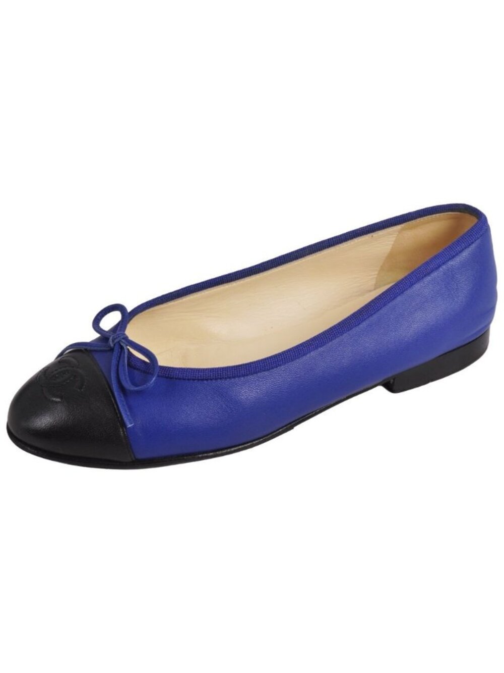 Chanel Pumps Ballerina Ribbon Cocoma Flat